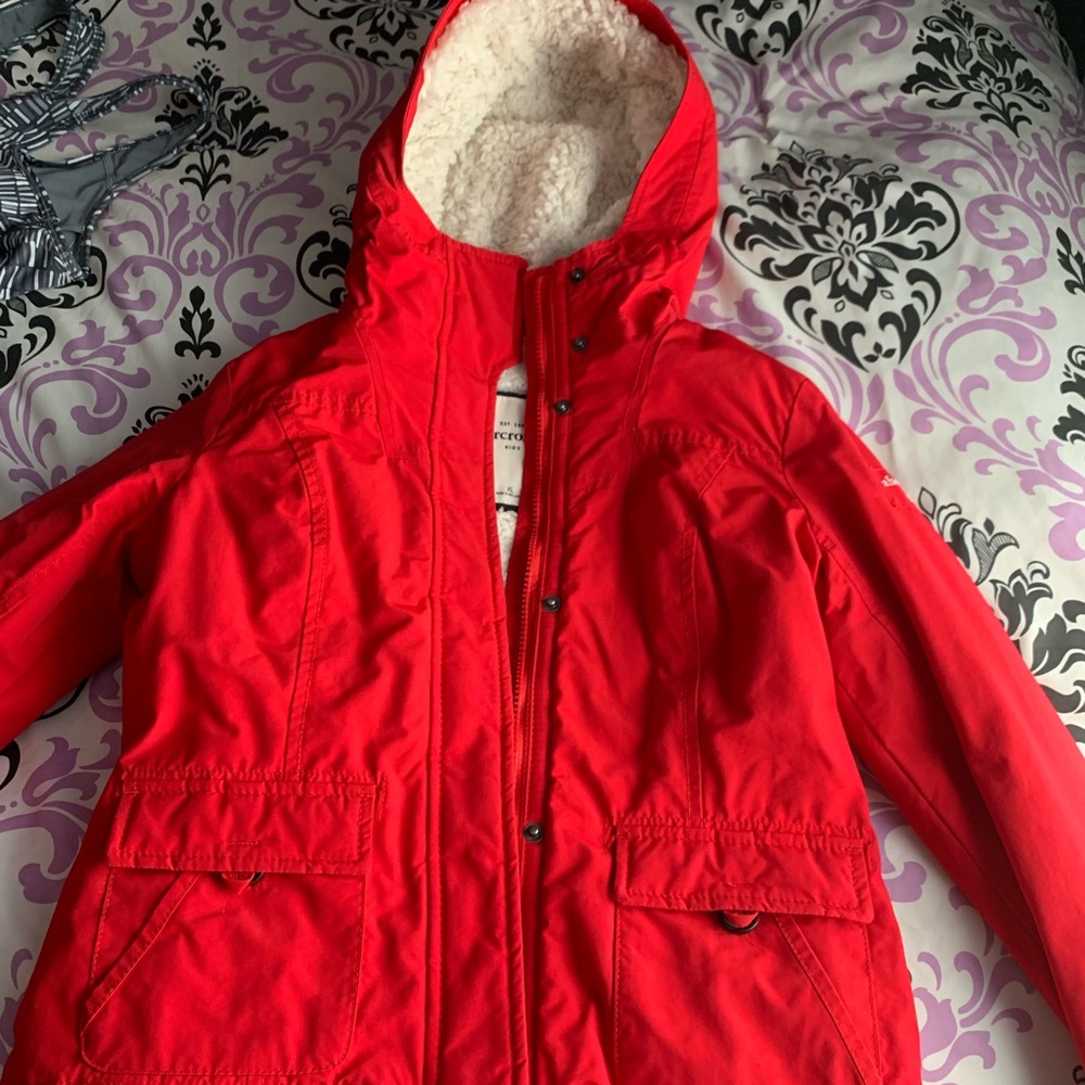 Abercrombie (Kids) Beautiful Red Jacket